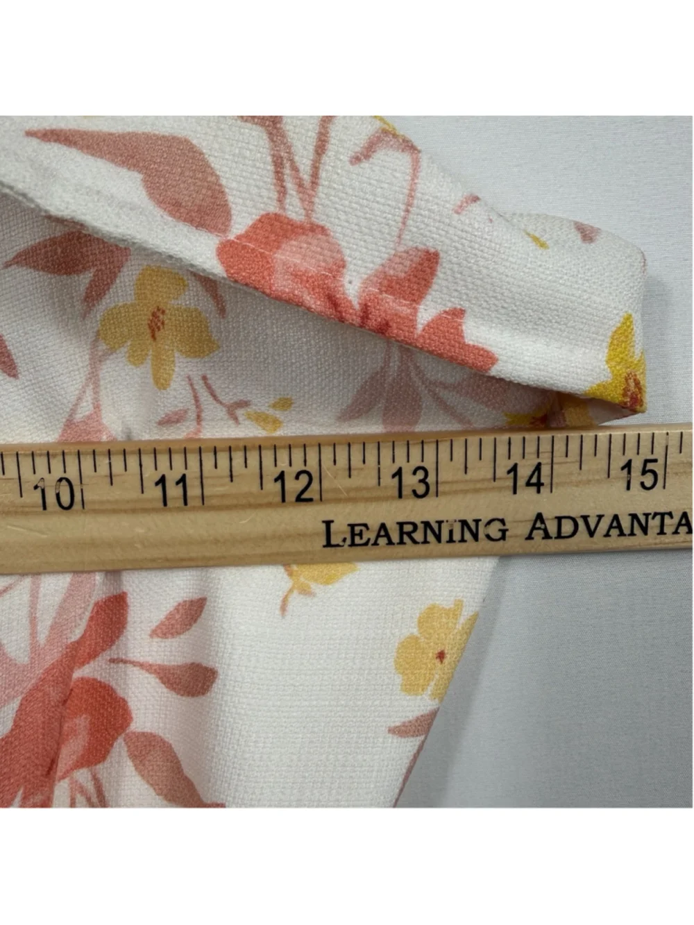 Gb Girls Floral Jumpsuit Yellow Pink Wide Leg Comfy Summer Travel Kids Size 10
